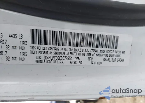 2012 Jeep Patriot Latitude from USA, damaged, VIN 1C4NJPFB8CD579854